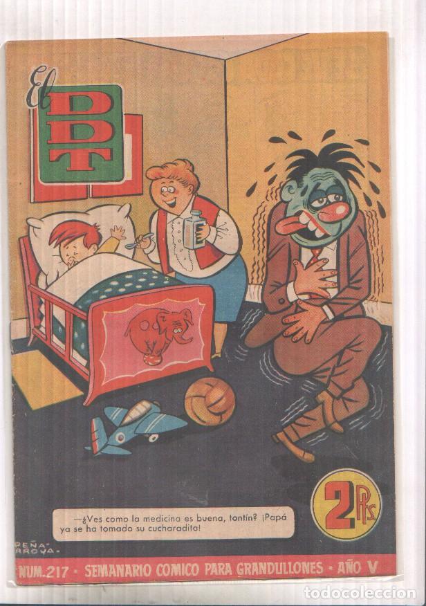 Comics: EL DDT numero 217 portada de Pe&ntilde;arroya - varios