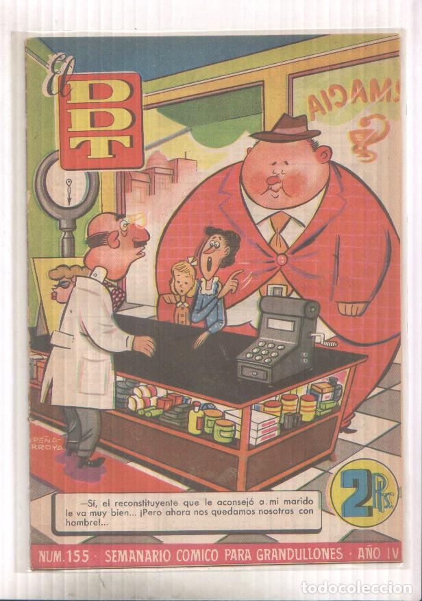 Comics: EL DDT numero 155 portada de Pe&ntilde;arroya - varios