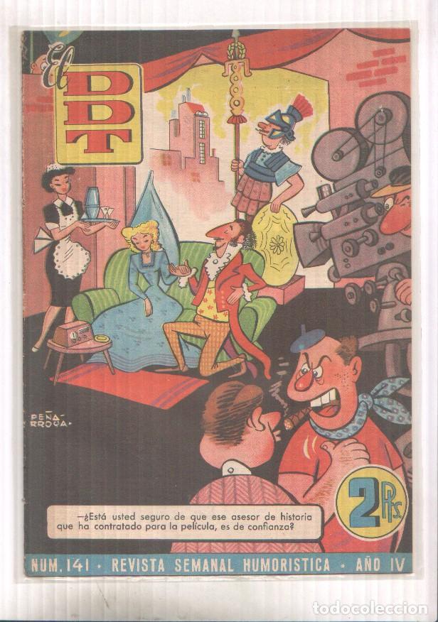 Comics: EL DDT numero 141 portada de Pe&ntilde;arroya - varios