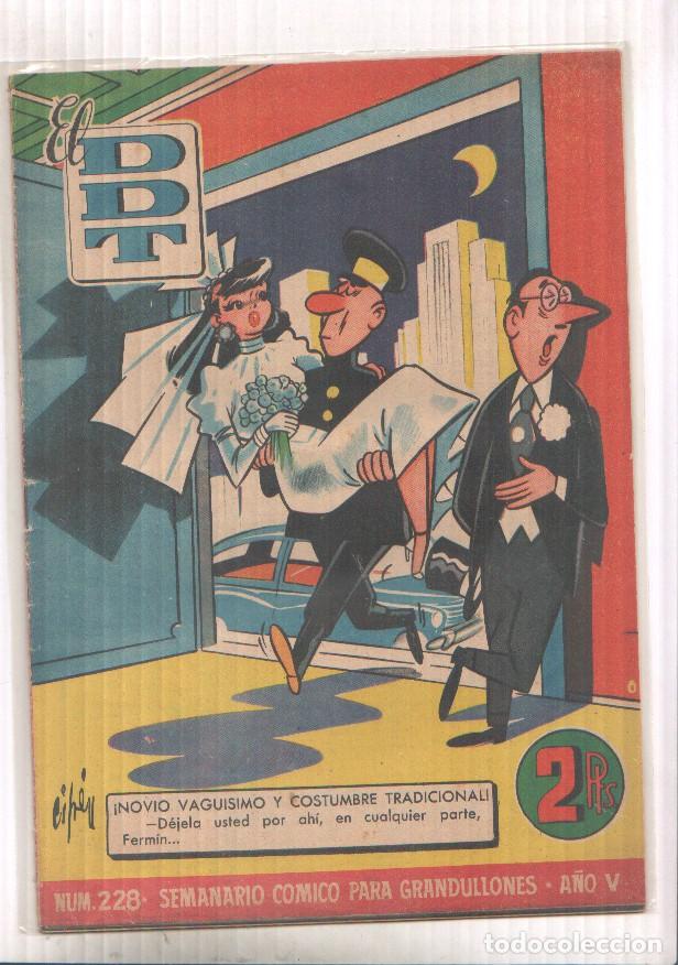 Comics: EL DDT numero 228 portada de Cifre - varios