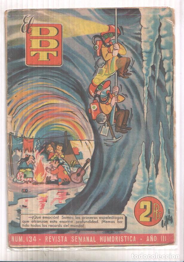 Comics: EL DDT numero 134 portada de Cifre - varios