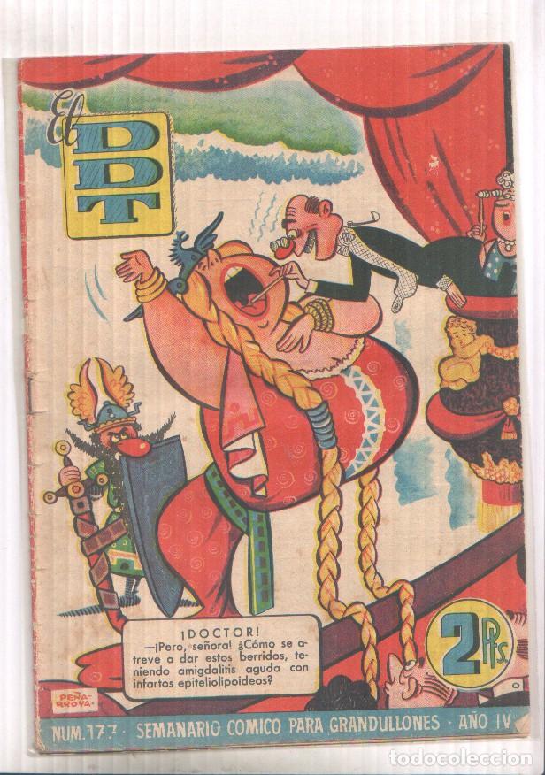 Comics: EL DDT numero 177 portada de Pe&ntilde;arroya - varios