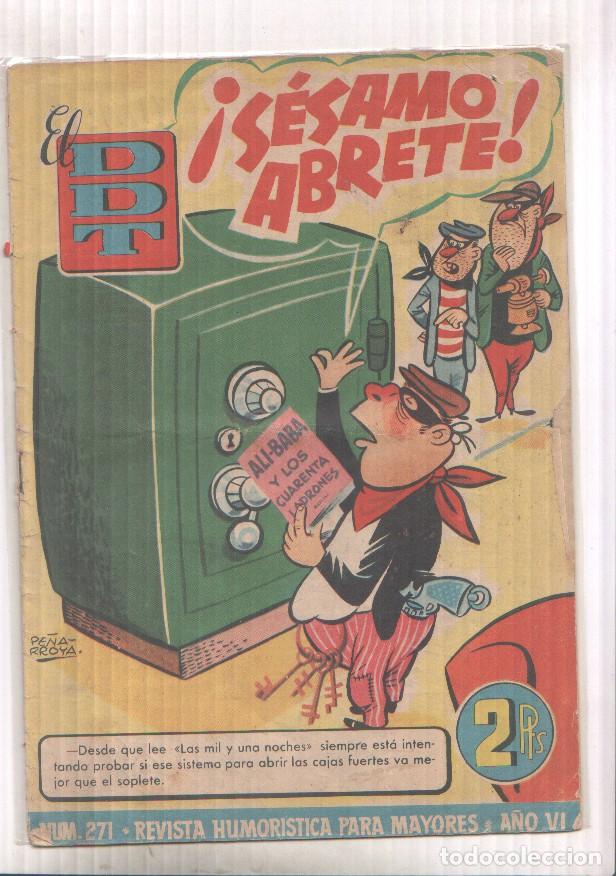 Comics: EL DDT numero 271 portada de Pe&ntilde;arroya - varios