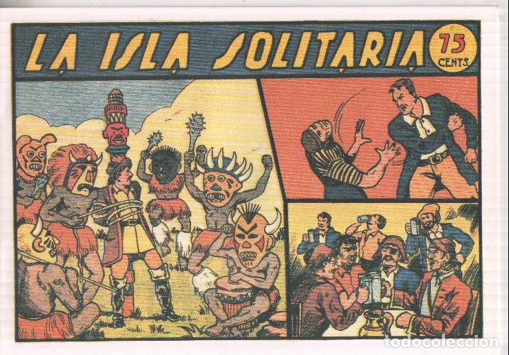 Comics: Facsimil: La isla solitaria (robinson crusoe), (el original fue editado por la valenciana) - varios