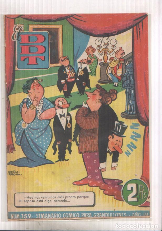 Comics: EL DDT numero 159 portada de Pe&ntilde;arroya - varios