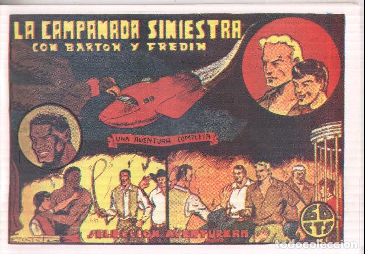 Comics: Facsimil: Barton el gladiador del espacio: La campanada siniestra, dibujo de Galateo (el original fu