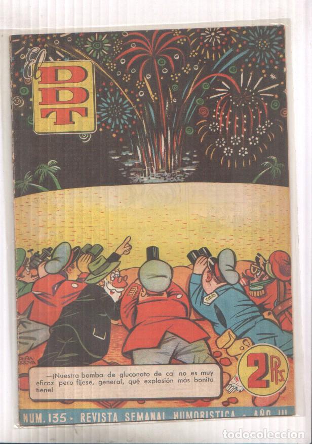 Comics: EL DDT numero 135 portada de Pe&ntilde;arroya - varios