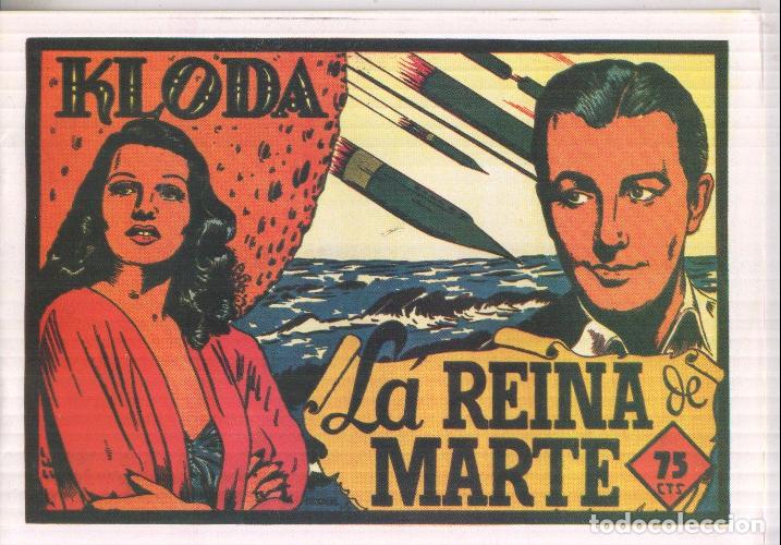 Comics: Facsimil: Kloda la reina de Marte, dibujo de Corral, (el original fue editado por la valenciana) - v