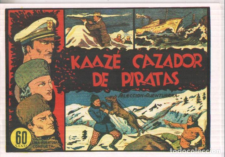 Comics: Facsimil: Kaaze, cazador de piratas (el original fue editado por la valenciana) - varios
