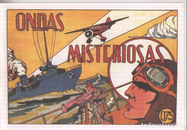 Comics : Facsimil: Ondas misteriosas (el original fue editado por la valenciana) - varios