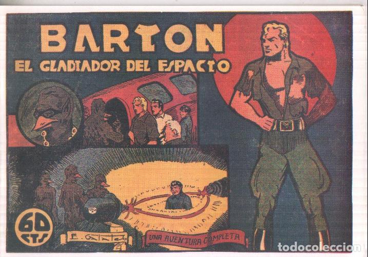 Comics : Facsimil: Barton el gladiador del espacio, dibujo de Galateo (el original fue editado por la valenci