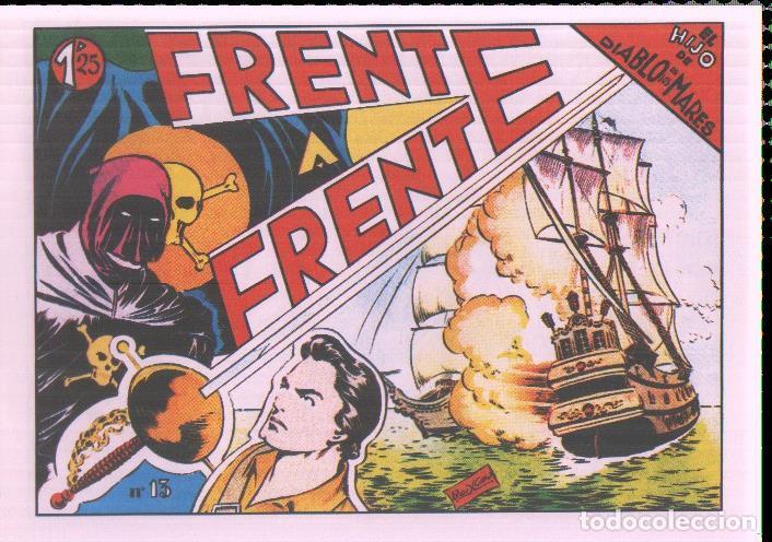 Comics : Facsimil: El Hijo del diablo de los mares numero 13: Frente a frente - Boixcar