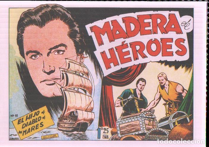 Comics : Facsimil: El Hijo del diablo de los mares numero 18: Madera de heroe - Boixcar