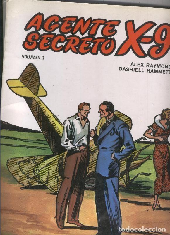 Comics : Ediciones BO; Agente Secreto X-9 volumen 7 - Alex Raymond-Dashiell Hammett