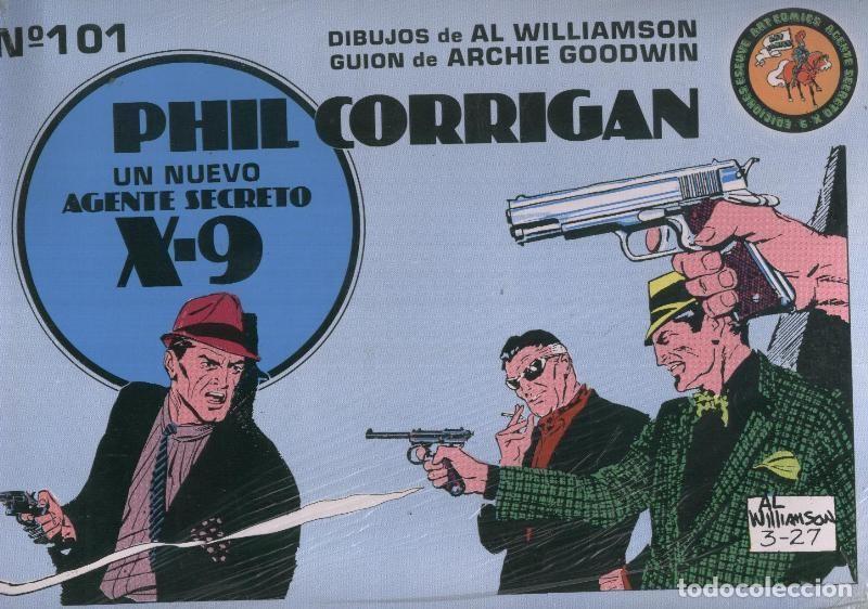 Comics : Eseuve: X-9.Phil Corrigan numero 1: tiras del 30.1.1967 al 13.5.1967 - Al Williamson.Archie Goodwin