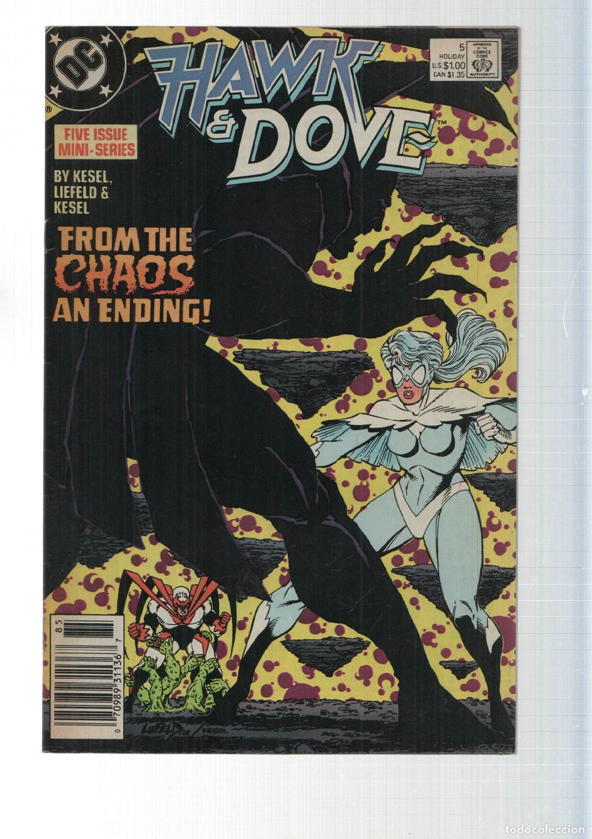 Comics : DC Comics: From the Chaos an ending - Hawk and Dove numero 5. Five issue mini-series