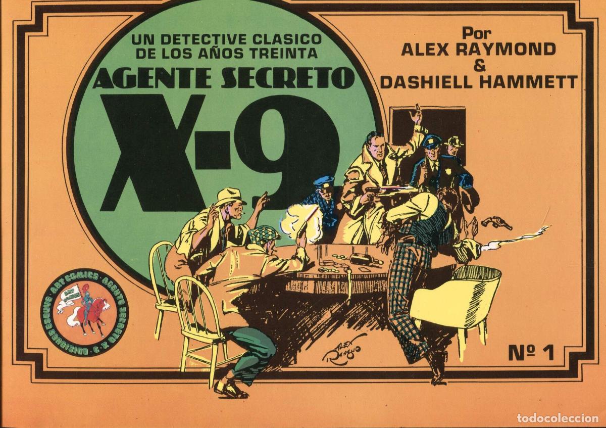 Comics : Eseuve: X-9-Agente secreto numero 1: tiras del 22.1.1934 al 22.6.1934 - Alex Raymond