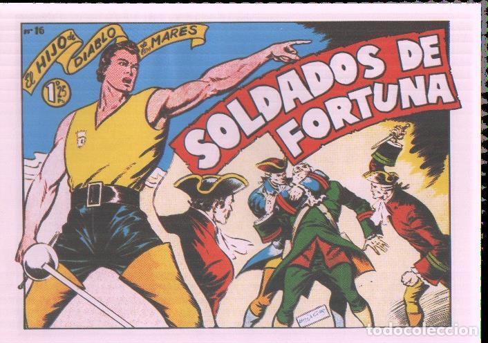 Comics : Facsimil: El Hijo del diablo de los mares numero 16: Soldados de fortuna - Boixcar