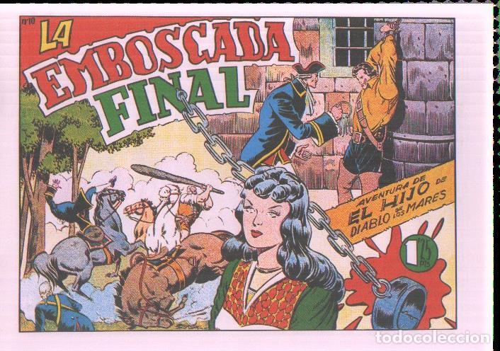 Comics : Facsimil: El Hijo del diablo de los mares numero 10: La emboscada final - Boixcar