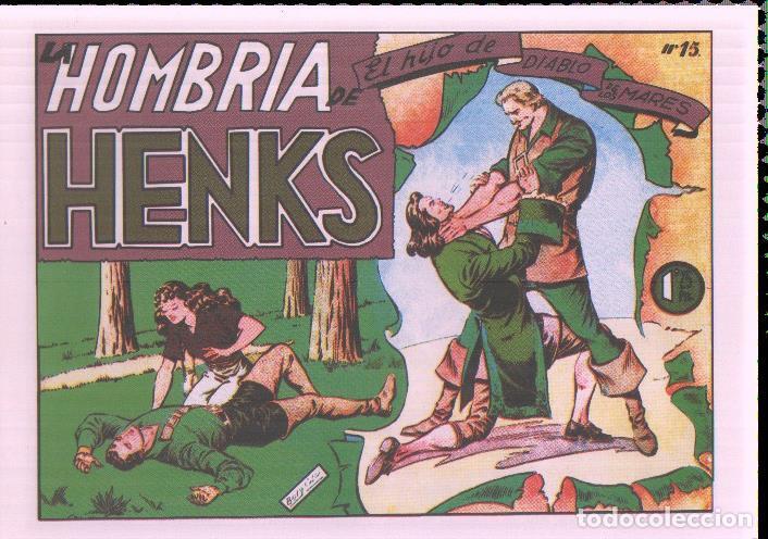 Comics : Facsimil: El Hijo del diablo de los mares numero 15: La hombria de Henks - Boixcar