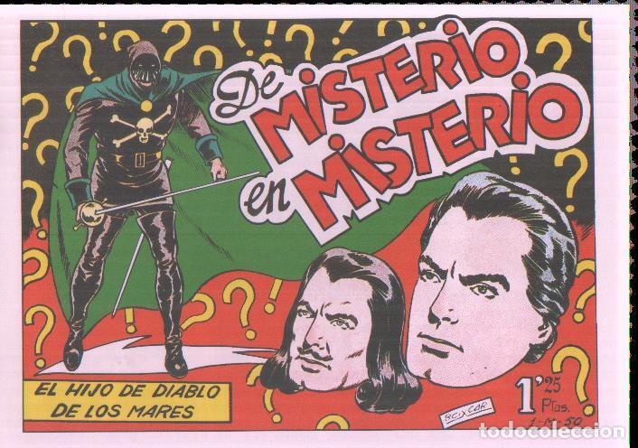 Comics : Facsimil: El Hijo del diablo de los mares numero 20: De misterio en misterio - Boixcar