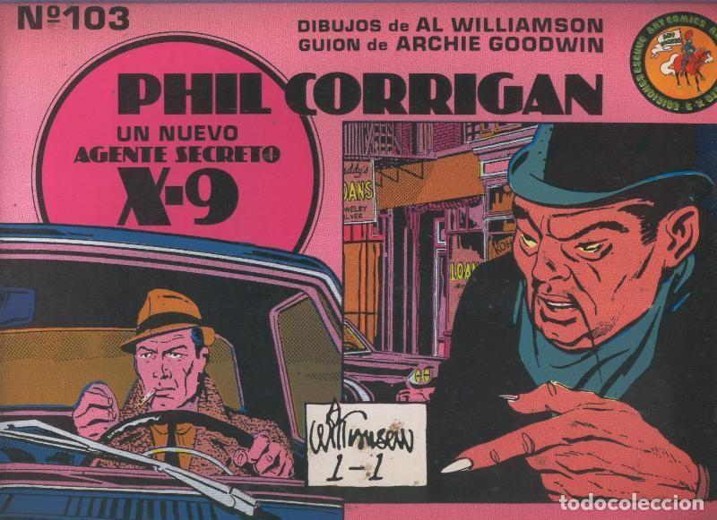 Comics : Eseuve: X-9.Phil Corrigan numero 3: tiras del 30.8.1967 al 14.12.1967 - Al Williamson-Archie Goodwin