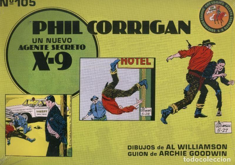 Comics : Eseuve: X-9.Phil Corrigan numero 5: tiras del 1.4.1968 al 18.7.1968 - Al Williamson-Archie Goodwin