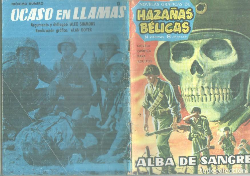 Comics: Haza&ntilde;as Belicas numero 013: Alba de sangre - J.Boix