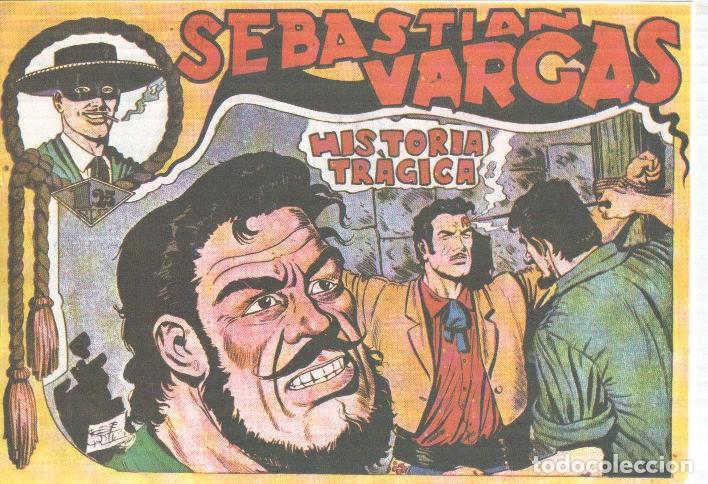 C&oacute;mics: Sebastian Vargas el renegado facsimil numero 12: Historia tragica - Jose Ortiz