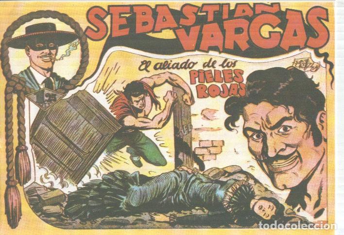 Comics: Sebastian Vargas el renegado facsimil numero 19: El aliado de los pieles rojas - Jose Ortiz