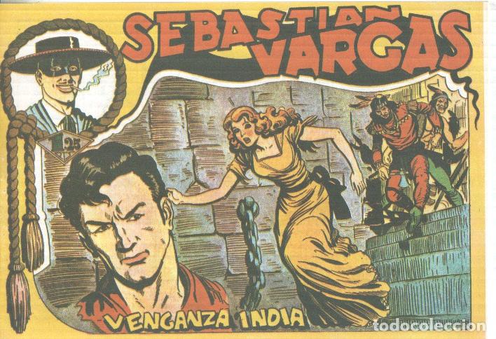 Comics: Sebastian Vargas el renegado facsimil numero 18 Venganza india - Jose Ortiz