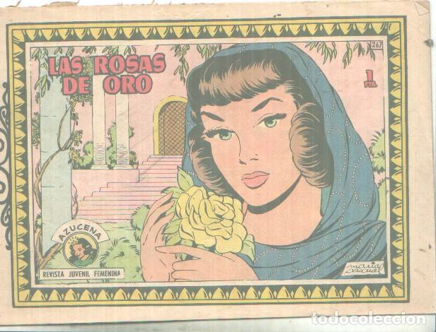 Comics: Coleccion Azucena numero 267: Las rosas de oro, dibujo Maria Pascual - varios