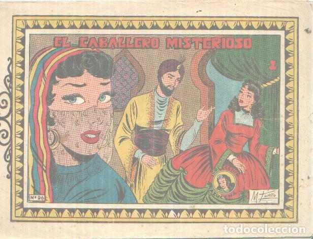 Comics: Coleccion Azucena numero 096 El caballero misterioso, dibujo de Furto - varios