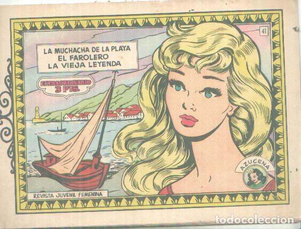 Comics: Coleccion Azucena extraordinario numero 041: La muchacha de la plata (algunas paginas han sido color