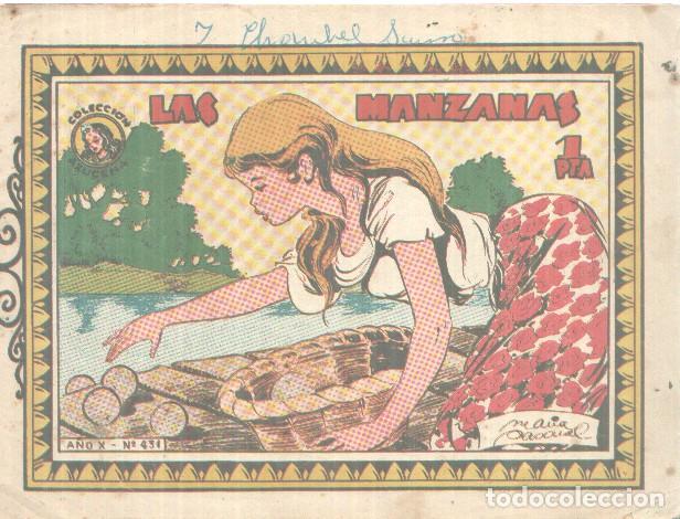 Comics: Coleccion Azucena numero 431: Las manzanas, dibujo de Maria Pascual - varios