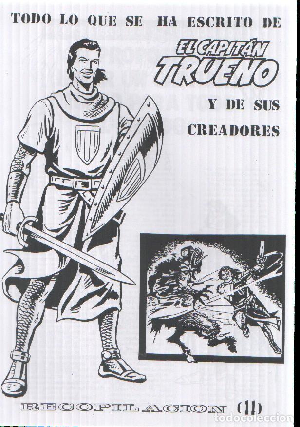 C&oacute;mics: Facsimil: Todo lo que se ha escrito de El Capitan Trueno y de sus creadores numero 11 - Jose Fernand