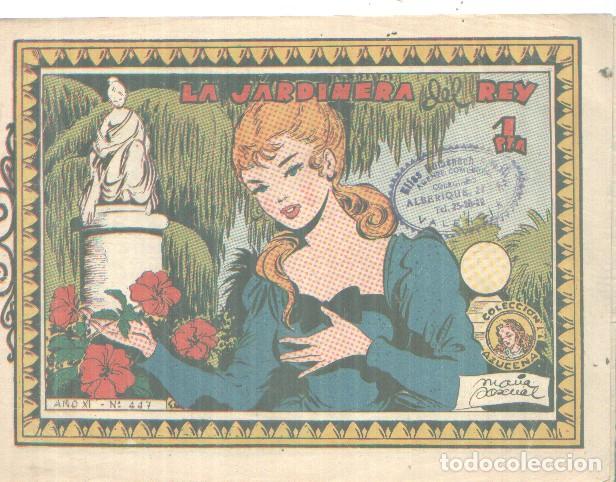C&oacute;mics: Coleccion Azucena numero 447: La jardinera del rey (sello tienda en cubierta) - varios