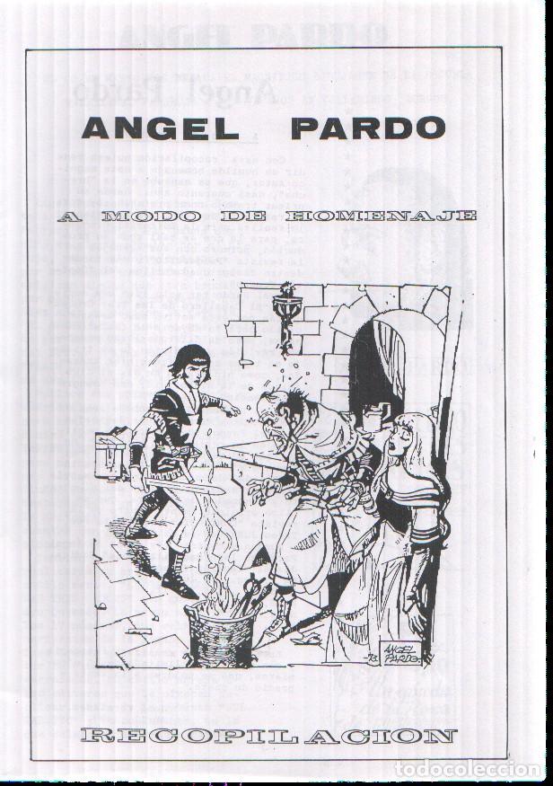 C&oacute;mics: Facsimil: Angel Pardo a modo de homenahe - Jose Fernandez