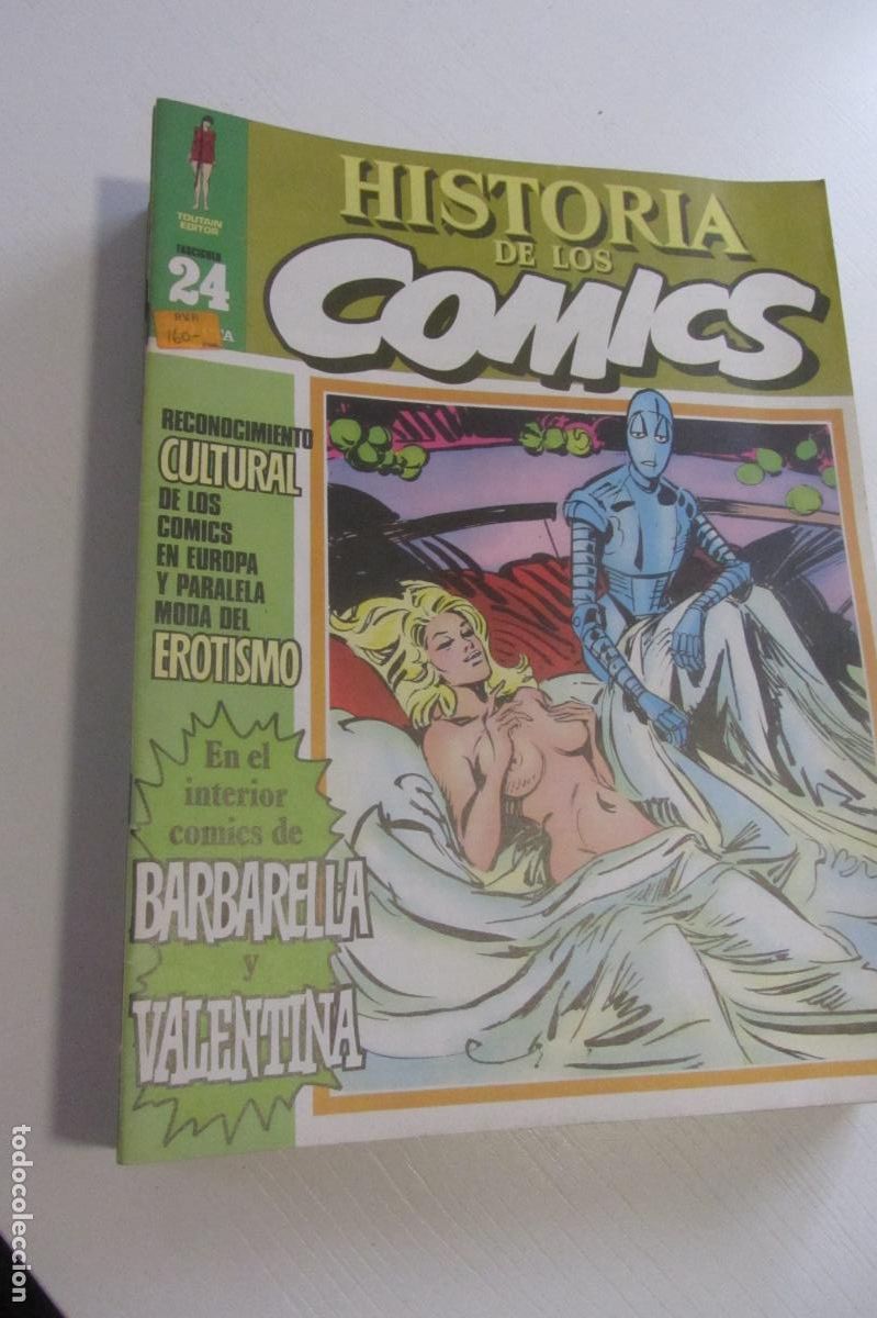 C&oacute;mics: Lote 17 fasciculos histora de los comics TOUTAIN DEL 24 AL 42 FALTA ALGUNO