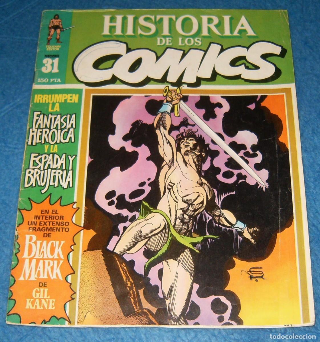 C&oacute;mics: HISTORIA DE LOS COMICS 31 . Toutain Editor