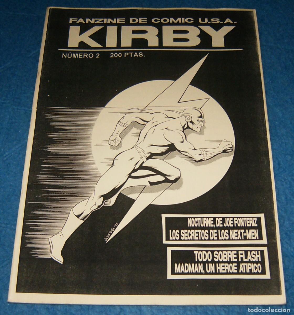 C&oacute;mics: FANZINE DE COMIC USA . KIRBY . N&Uacute;MERO 2 . 1994 . Abraham Garc&iacute;a