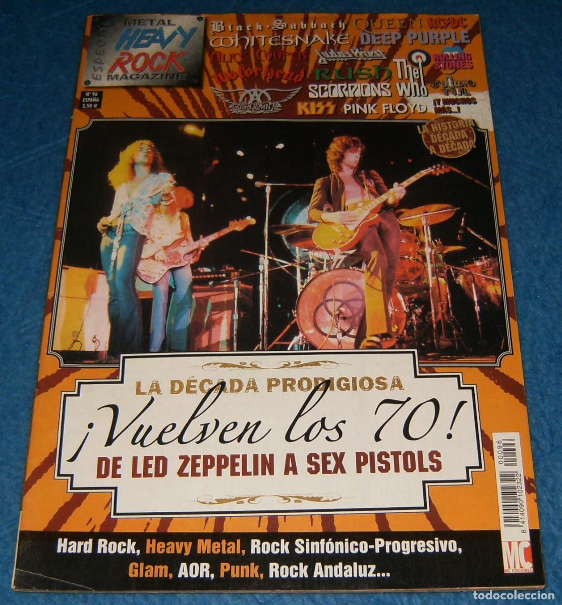 C&oacute;mics: REVISTA . METAL MAGAZINE HEAVY ROCK 96 . N&Uacute;MERO ESPECIAL . MC EDICIONES