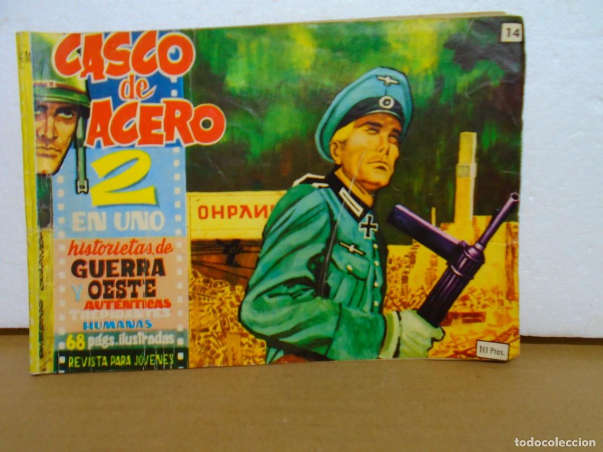 C&oacute;mics: CASCOS DE ACERO.EDICIONES MANHATTAN,N&ordm;4(68 PAGINAS)