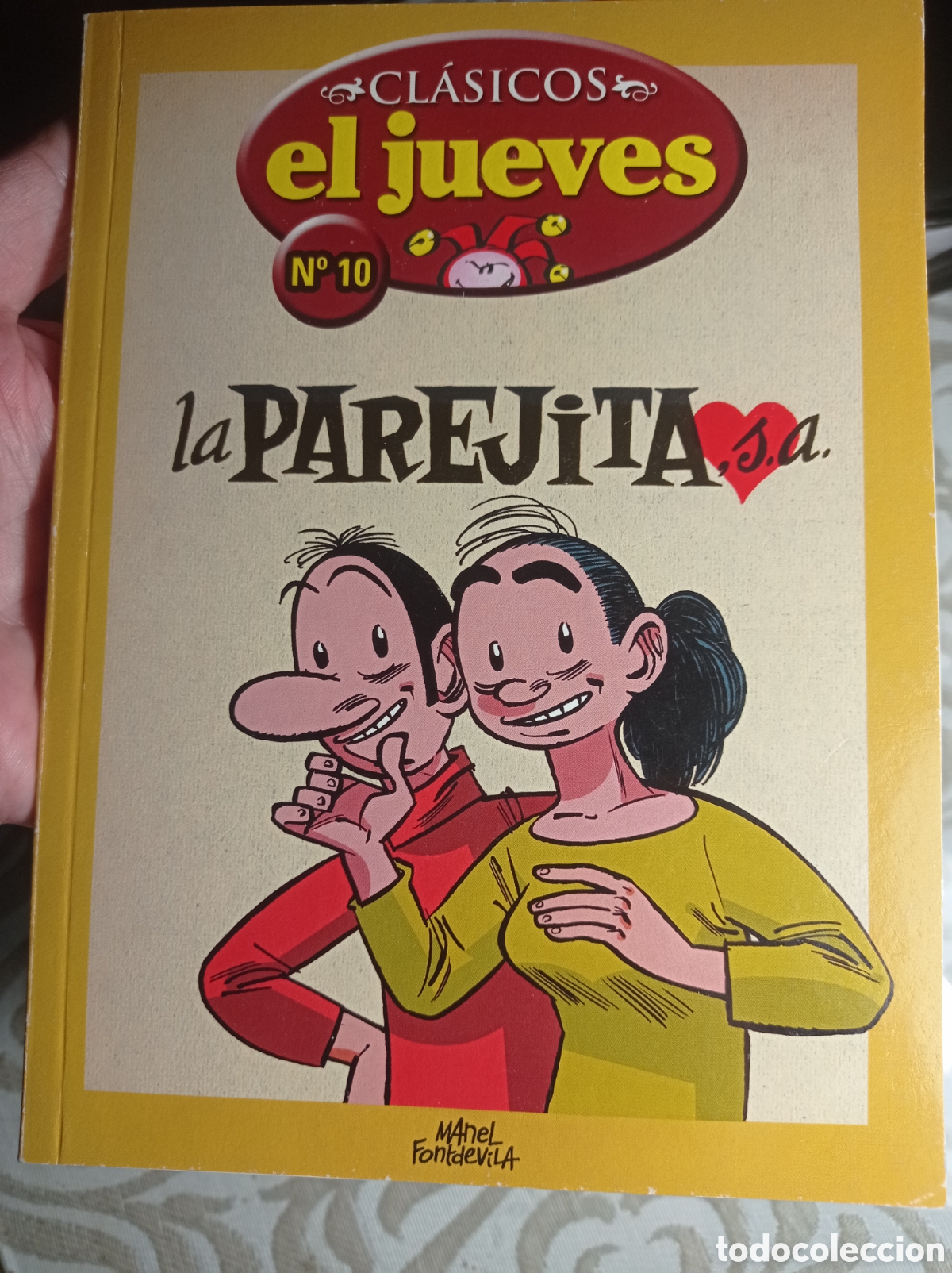 C&oacute;mics: C&Oacute;MIC. LA PAREJITA S.A. MANEL FONTDEVILA. CL&Aacute;SICOS EL JUEVES.