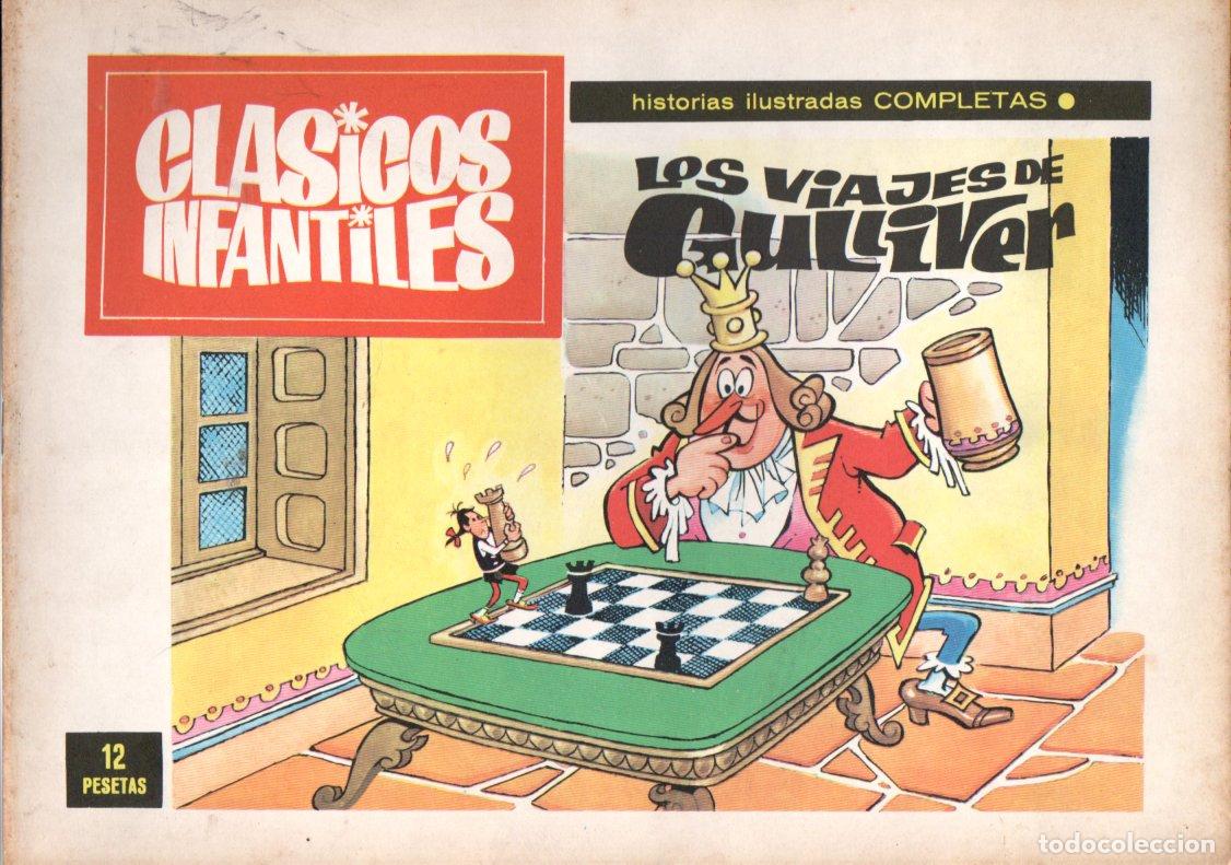 C&oacute;mics: CLASICOS INFANTILES LOS VIAJES DE GULLIVER PA&Iacute;S DE LOS GIGANTES (PLAN, 1970)