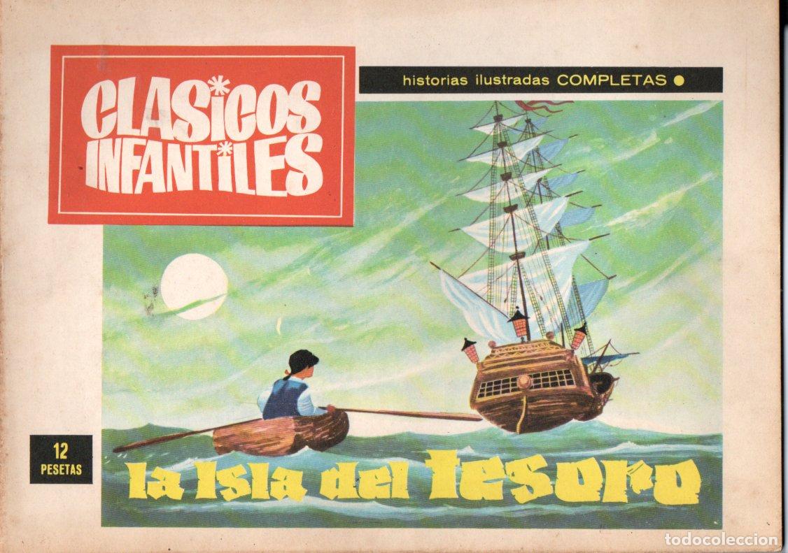 C&oacute;mics: CLASICOS INFANTILES LA ISLA DEL TESORO (PLAN, 1970)
