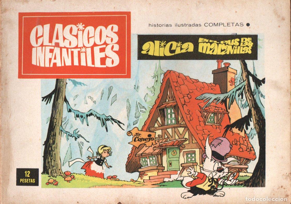 C&oacute;mics: CLASICOS INFANTILES ALICIA EN EL PA&Iacute;S DE LAS MARAVILLAS (PLAN, 1970)