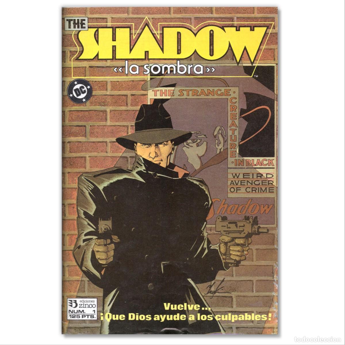 C&oacute;mics: THE SHADOW &rdquo;LA SOMBRA&rdquo; 1 - 4 (Obra Completa)