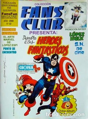 C&oacute;mics: FANSFUN MAGAZINE COLECCI&Oacute;N FANS CLUB PRESENTA NUMERO 32. LOPEZ ESPI.