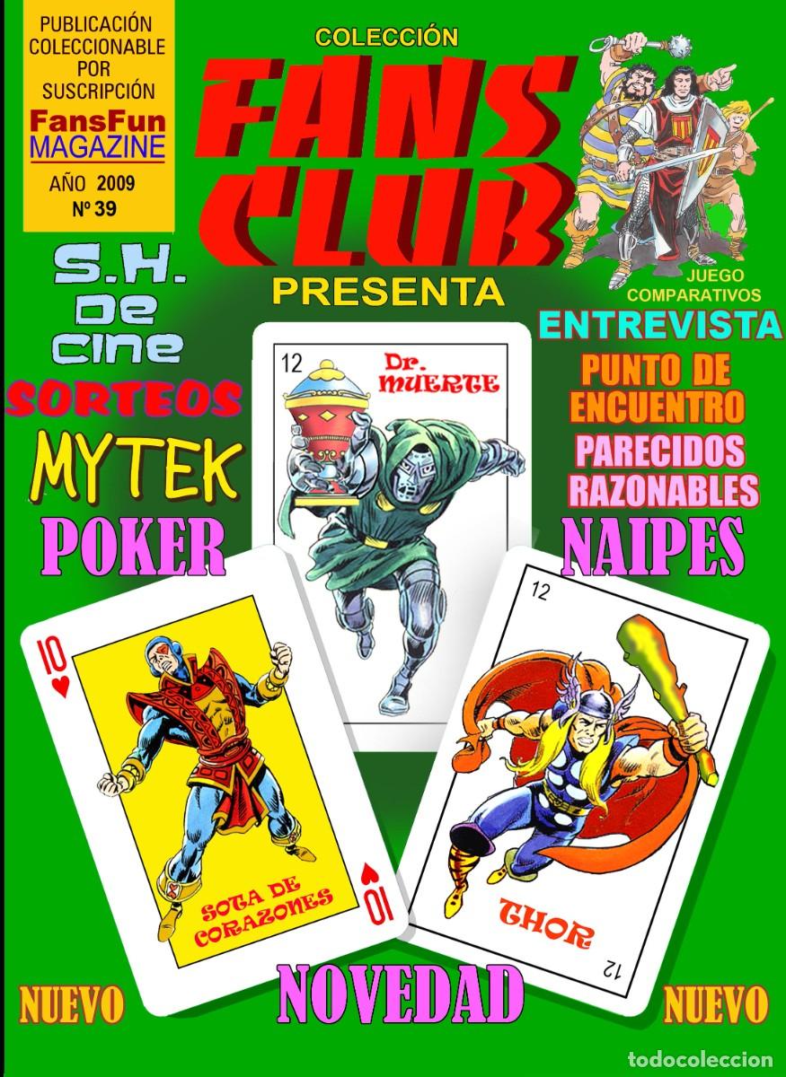 C&oacute;mics: FANSFUN MAGAZINE COLECCI&Oacute;N FANS CLUB PRESENTA NUMERO 39. LOPEZ ESPI.